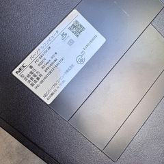 NEC 古いパソコン 電源ないため確認できず じゃんくジャンクの画像