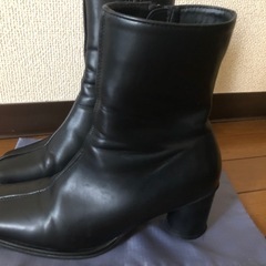 MURUA シームミドルブーツ 23.5-24.5サイズの画像