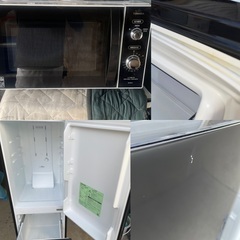 TOSHIBA 冷蔵庫 電子レンジセット割り　☆地域限定配達無料★の画像