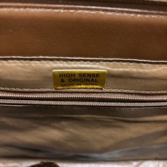 HIGH SENSE&ORIGINAL オーストリッチレザー ブバッグの画像