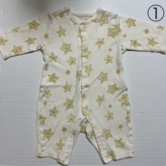 【10/31迄】ベビー 60-70cm カバーオール 3点 の画像
