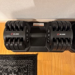 ダンベル　可変式　25kg ＋トレーニングベンチセット の画像