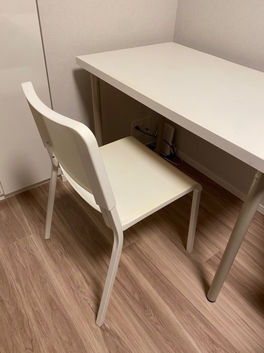 IKEA デスク&椅子セット ホワイト