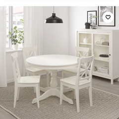 IKEAテーブル(インガートルプ)セットの画像