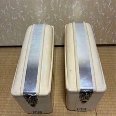 旭風防　パニア　ケース サイドバッグ 左右セット バイク パーツ カスタム　当時の画像