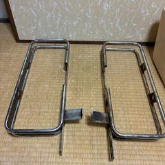 旭風防　パニア　ケース サイドバッグ 左右セット バイク パーツ カスタム　当時の画像