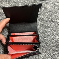 CROIX ROYAL 二つ折り財布 アイボリー/ブラックの画像