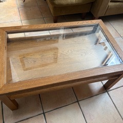 TRUCK FURNITURE ガラストップローテーブルの画像