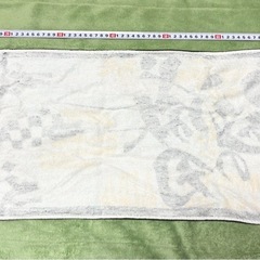 使用品③フェイスタオル およそ82×35cm 鬼滅の刃 竈門炭治郎 漫画アニメ 終売品の画像