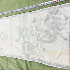 使用品③フェイスタオル およそ82×35cm 鬼滅の刃 竈門炭治郎 漫画アニメ 終売品の画像