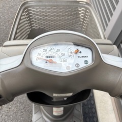4288.収納力抜群　レッツバスケット　バッテリー、シート、ミラー新品　ライトLED 千葉県柏市　即日配送、自走引き取りも可能の画像