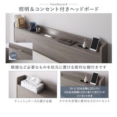 RASIKベットフレームダブルの画像