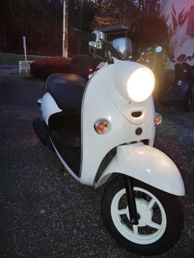 ヤマハ ビーノ 50cc 白 自賠責保険あり