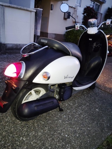 ヤマハ ビーノ 50cc 白 自賠責保険あり