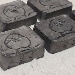 瓦 箸置き 5個セット ハンドメイド すずめ キッチン雑貨 雀 淡路瓦 レトロの画像