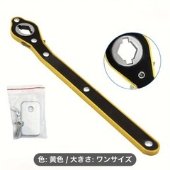 純正ジャッキを便利にするレンチ
の画像