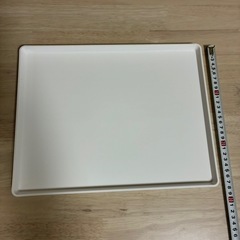 美品　ニトリ　そのままレンジで使えるすべりにくいトレー(M)の画像
