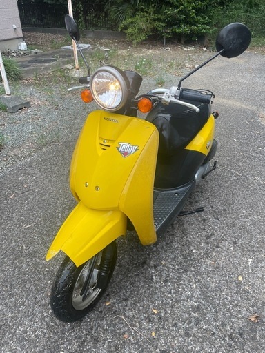 ホンダ　トゥデイ　イエロー