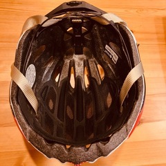 Kabuto ロードバイク用ヘルメット ホワイト・レッドの画像