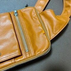 PORTER ポーター ボディバッグ キャメル ワンショルダーバッグの画像