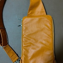 PORTER ポーター ボディバッグ キャメル ワンショルダーバッグの画像