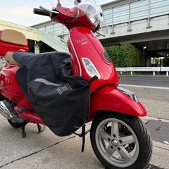 VESPA LY150ie 実働！　バッテリー新品　セル1始動　カバー付き　自賠責付き！　リアボックス　シールド　一円スタート　始動動画あり　の画像