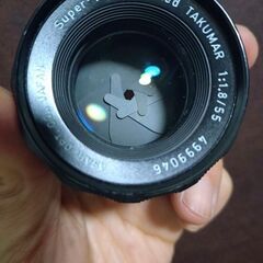 優良品　Super-Multi-Coated TAKUMAR 1:1.8/55　分解清掃済み の画像