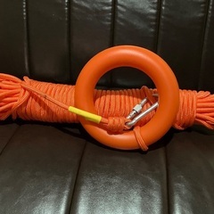 水に浮く救命ロープ/浮力ケーブルの画像