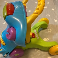 フィッシャープライス　手押し車のおもちゃの画像