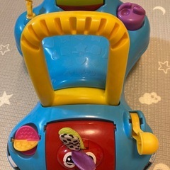 フィッシャープライス　手押し車のおもちゃの画像
