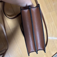【一度のみ使用】ショルダーバッグ　ブラウン　茶色の画像