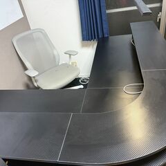 ゲーミングデスクL字パソコンデスクの画像