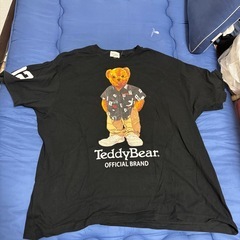 【面白Tシャツ5枚セット】ハンバーガー・スイーツ・テディベア・胸元にワンコ・浮文字しゃつシャツ／パロディT【3L〜4L、メンズ、ビッグサイズ】の画像