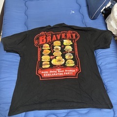 【面白Tシャツ5枚セット】ハンバーガー・スイーツ・テディベア・胸元にワンコ・浮文字しゃつシャツ／パロディT【3L〜4L、メンズ、ビッグサイズ】の画像