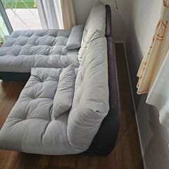 ローソファ　ベットみたいなソファの画像