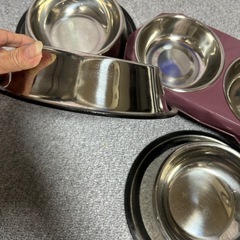 【お取引き中】ペットフード用・食器の画像