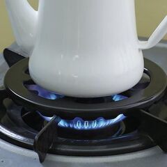 小さな五徳 ガスコンロ用　東彼セラミックス(Tohi Ceramics)　未使用の画像