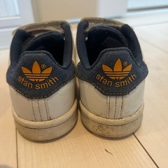 adidas  スタンスミス　スニーカー　キッズ　17センチの画像