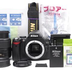【美品】 Nikon D40 シンプル操作で届いてすぐ使える安心セットの画像