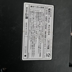 ホットカーペット　3畳の画像