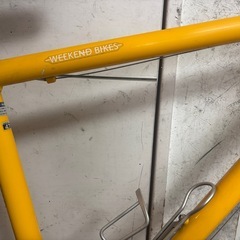 WEEKEND BIKES クロスバイク イエローの画像