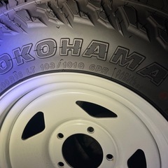 ジムニーJA11 ホイール.タイヤ(美品)の画像