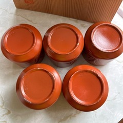 朱泥　茶器セットの画像