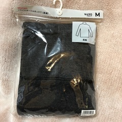 新品未使用品【GU】フライスタートルネックTシャツ 3枚の画像
