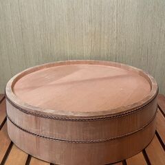 木製 寿司桶 大きめサイズの画像