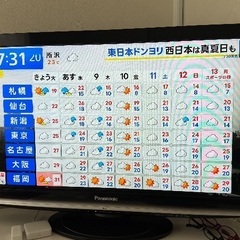 パナソニック　32型TVの画像