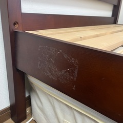 【取引調整中」】シングルベッドすのこの画像