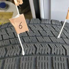 スタッドレスタイヤセット　ブリザックVRX235-50-18　プラスアルミ4本セットの画像