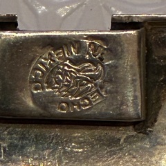 ヴィンテージメキシコブレスレットシルバー刻印の画像