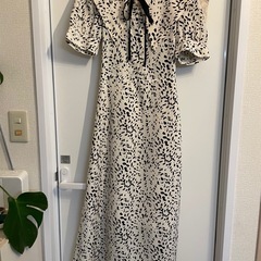 ダルメシアン柄ワンピースの画像